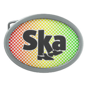 Ska Belt Buckle