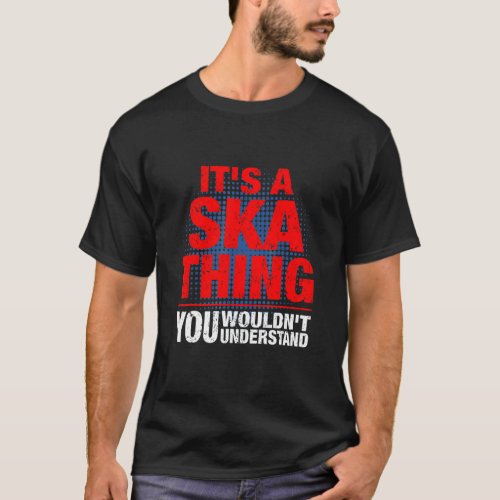 Ska Music Is Life Ska Reggae Punk Sco 1 T_Shirt