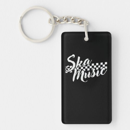 Ska Music Swing Jazz Musikstil Keychain