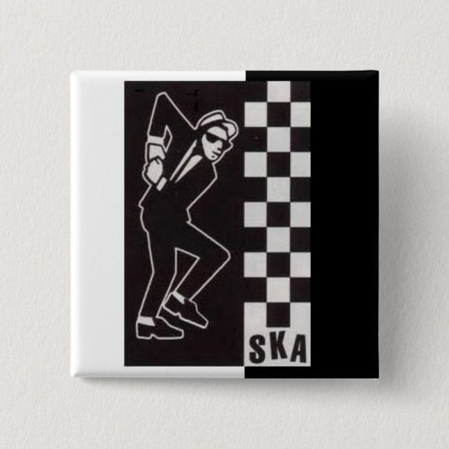 Ska Rythm Button (Front)