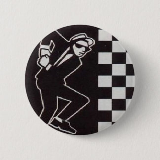 ska skanking guy pinback button