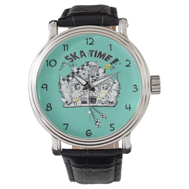 Ska Time Cuckoo Clock Watch (Front)