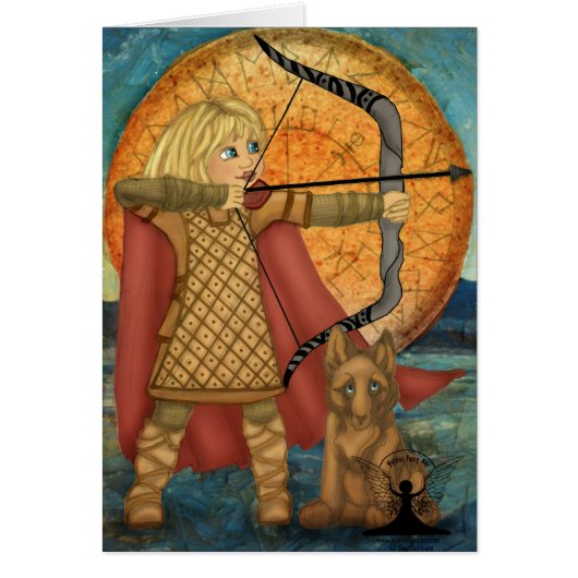 Skadi Norse Goddess Cards (Front)