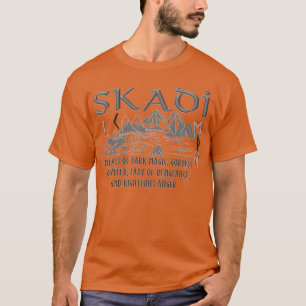 Skadi Norse Goddess T-Shirt