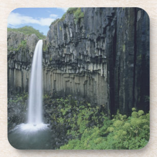 Skaftafell National Park, Svartifoss waterfall, Beverage Coaster
