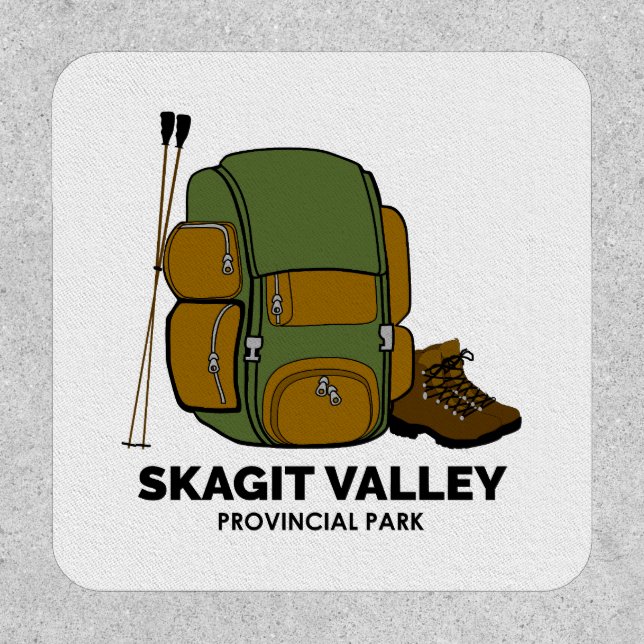 Skagit Valley Provincial Park Backpack Patch (Front)