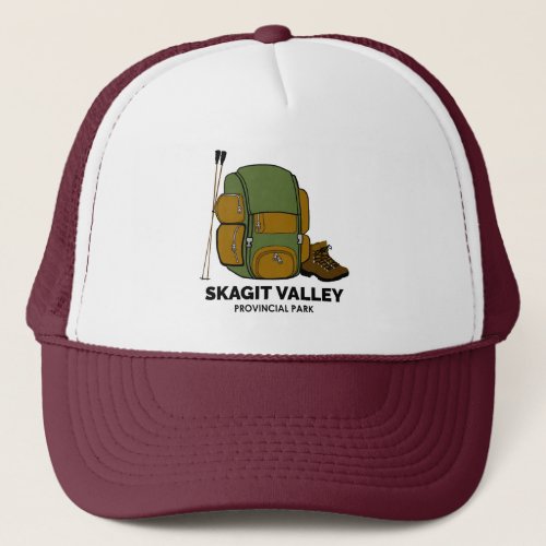 Skagit Valley Provincial Park Backpack Trucker Hat