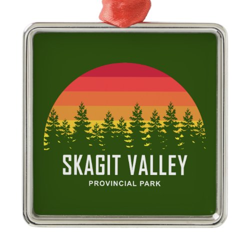 Skagit Valley Provincial Park Metal Ornament