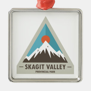 Skagit Valley Provincial Park Metal Ornament
