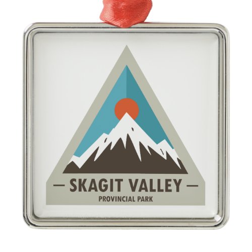 Skagit Valley Provincial Park Metal Ornament