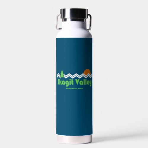 Skagit Valley Provincial Park Retro Water Bottle