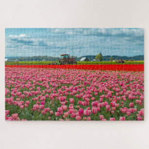 Skagit Valley Tulip Spring Jigsaw Puzzle