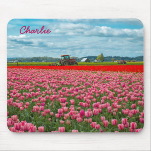 Skagit Valley Tulip Spring Mouse Pad