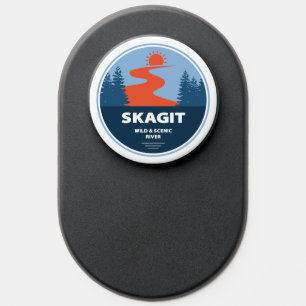 Skagit Wild And Scenic River Washington PopSocket