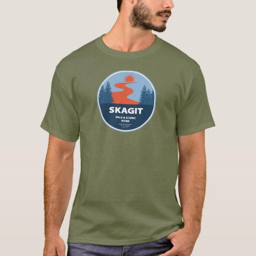 Skagit Wild And Scenic River Washington T_Shirt