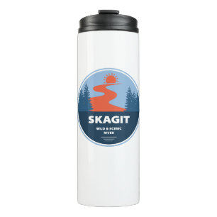 Skagit Wild And Scenic River Washington Thermal Tumbler
