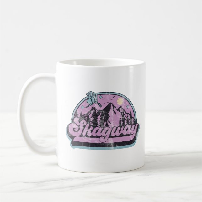 Skagway, Alaska Coffee Mug (Left)