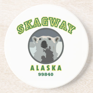 Skagway Alaska Drink Coaster