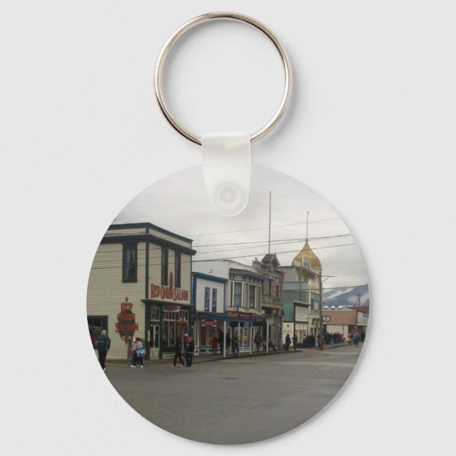 Skagway, Alaska Keychain (Front)