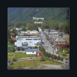 Skagway, Alaska Magnet<br><div class="desc">Photograph of Skagway, Alaska, fridge magnet.</div>