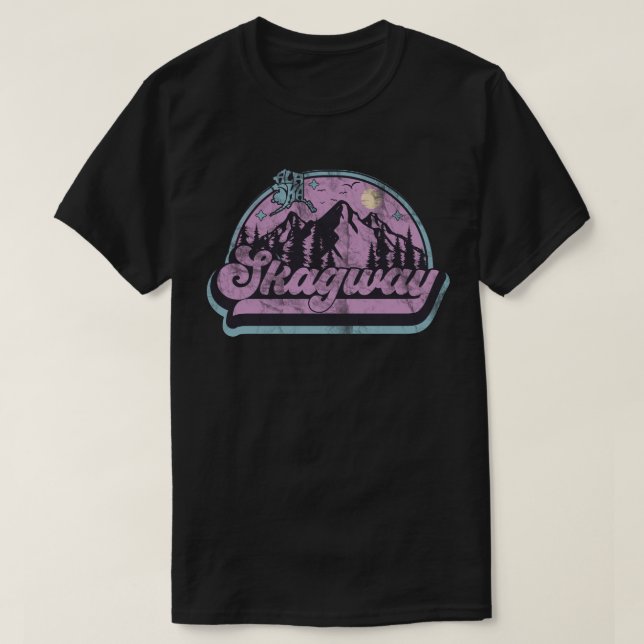 Skagway, Alaska T-Shirt (Design Front)