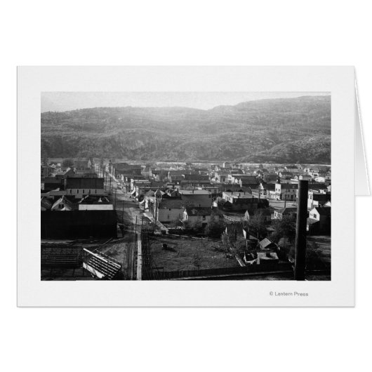 Skagway, Alaska View of 5th Avenue Photograph (Front Horizontal)