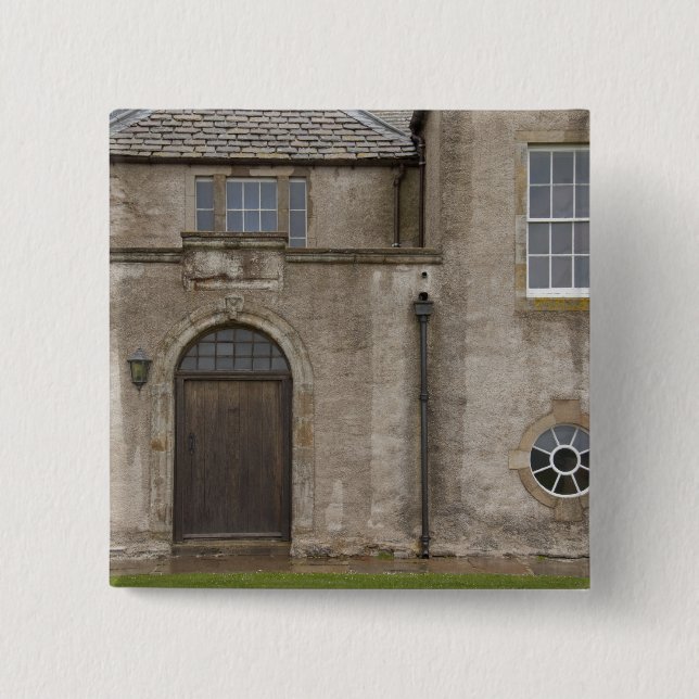 Skaill House, 17th century mansion in Orkney Button (Front)