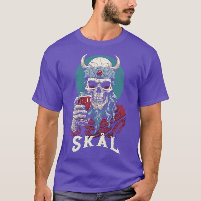 Skal Viking T-Shirt (Front)