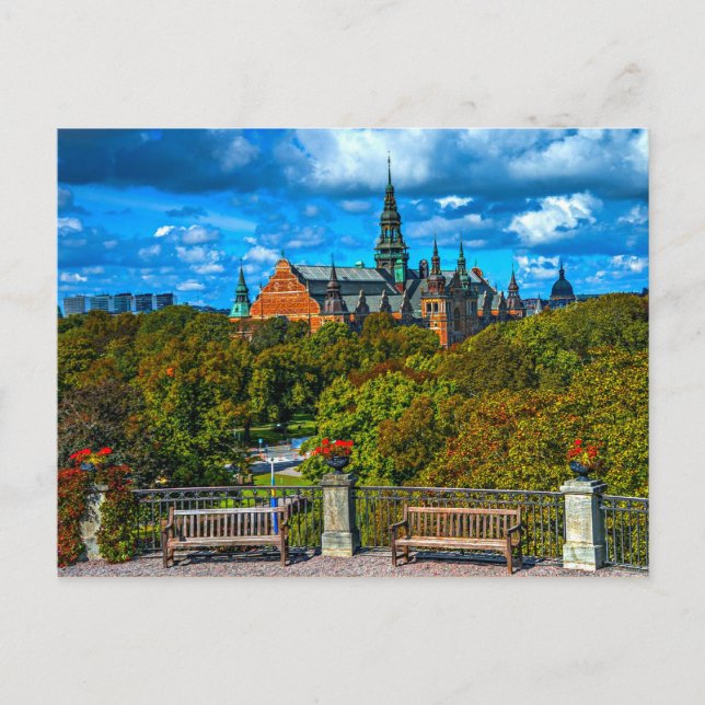 Skansen, Stockholm, Sweden Postcard (Front)