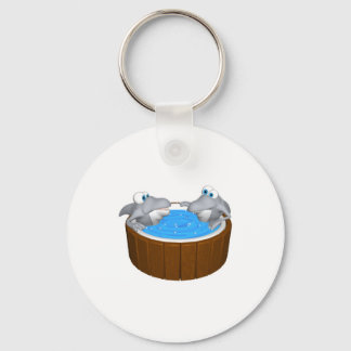 skarks in hot tub keychain