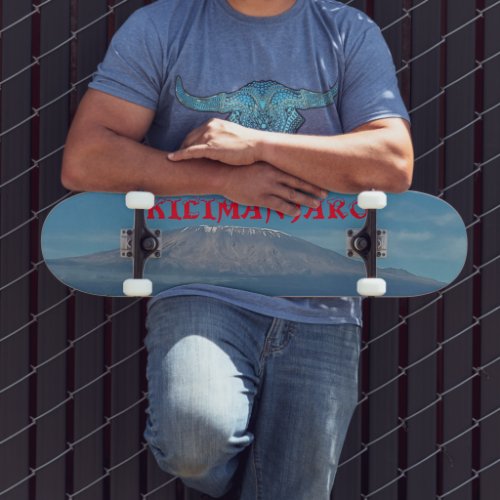 Skatable walkable climbable Mount Kilimanjaro Skateboard