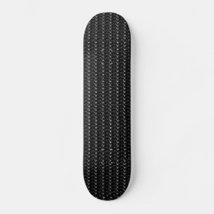 Skate Board Black Glitter