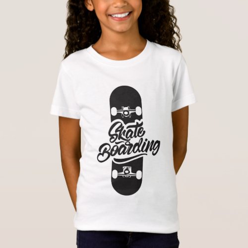 Skate Boarding T_Shirt