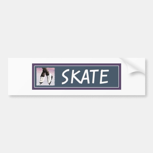 Skate Bumper Sticker (Front)