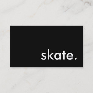 skate. business card