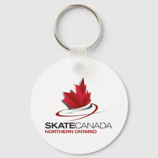 Skate Canada Northern Ontario Logo Keychain