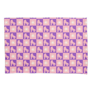 Skate Checkered Roller Skates Modern Dorm Room    Pillow Case