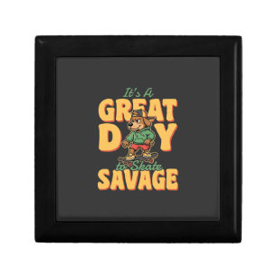 Skate Dog Great Day Savage Gift Box