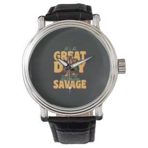 Skate Dog Great Day Savage Watch