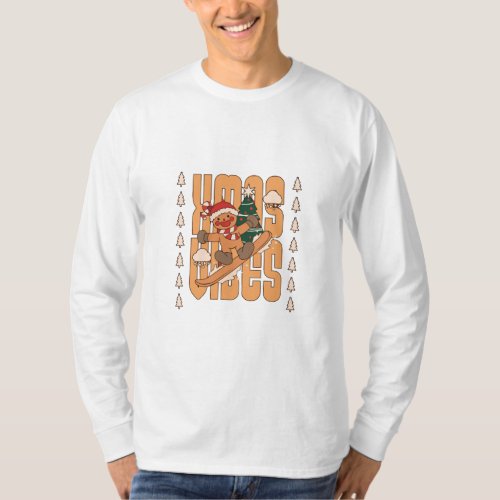 Skate Ginger Bread _ Christmas T_Shirt