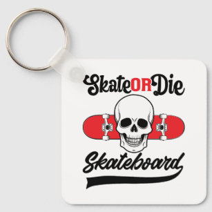 Louisville Kentucky Skater Girl Skateboarding Keychain | Zazzle