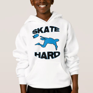 Skate-Hard-blue Hoodie
