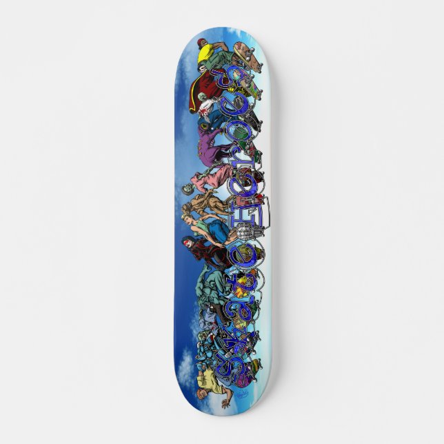 Skate Heroes Skateboard (Front)