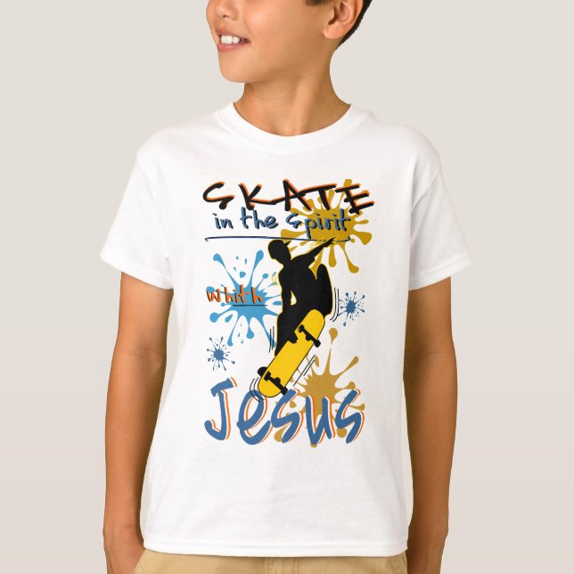 Skate in the Spirit T-Shirt (Front)