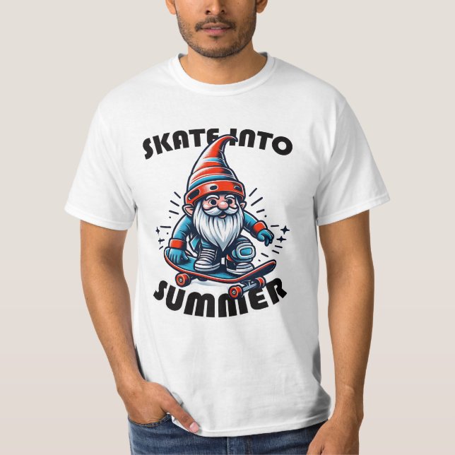Skate into summer  T-Shirt (Front)