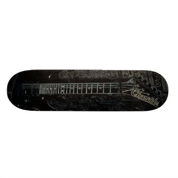 Skate My Guitar Ii Charvel Skateboard Deck by Iverson_Designs at Zazzle