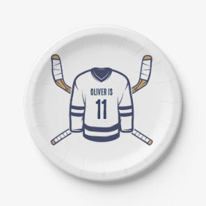 Skate on Over Ice Hockey Plate