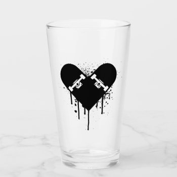 Skate Or Die Glass by ZachAttackDesign at Zazzle