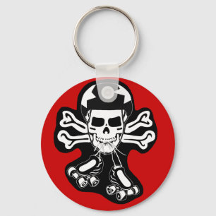 Skate or die keychain