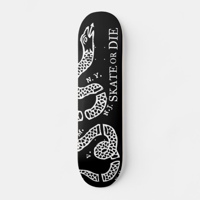 Skate or Die Skateboard Deck (Front)